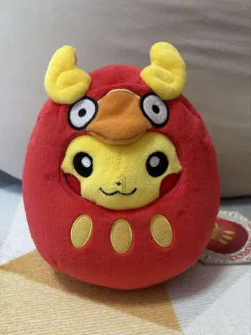 달막화 놀이 피카츄 봉제 인형