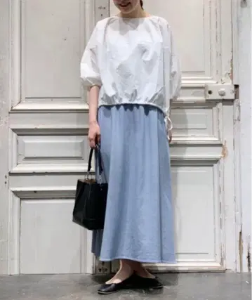 비어즐리 허리 리브 스커트 0호