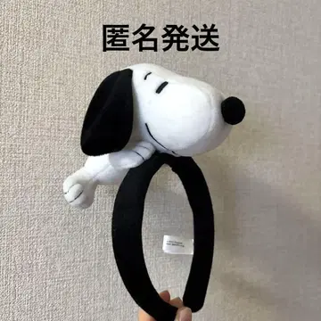 스누피 봉제 인형 머리띠