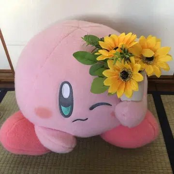 커비 봉제 인형 빅 해바라기 포함
