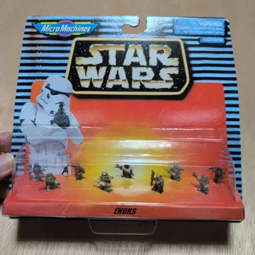 스타워즈 마이크로 머신 Ewoks 피규어 세트