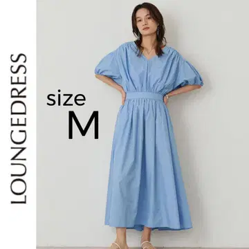새상품 Loungedress V 개더 원피스 라운지 드레스 M