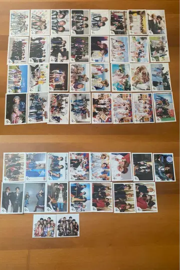 쟈니즈 WEST WEST. 공식 사진 묶음 판매 49장