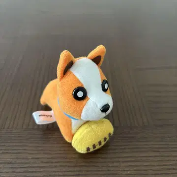 카바야 식품 완구 개 코기 진동 봉제 인형 마스코트 레트로