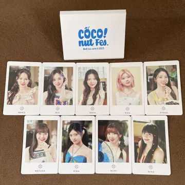NiziU COCO! nut Fes. 포토 카드 세트