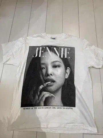 blackpink 티셔츠 Jennie 제니 black pink