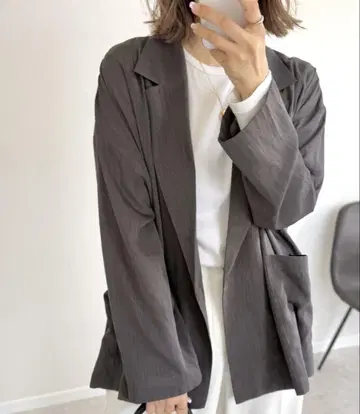 시어 자켓 ANGIE 미사용 새상품