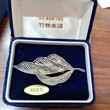 순은제 브로치 은세공