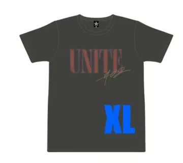 B'z UNITE #02 잉크 블랙 티셔츠 XL 사이즈