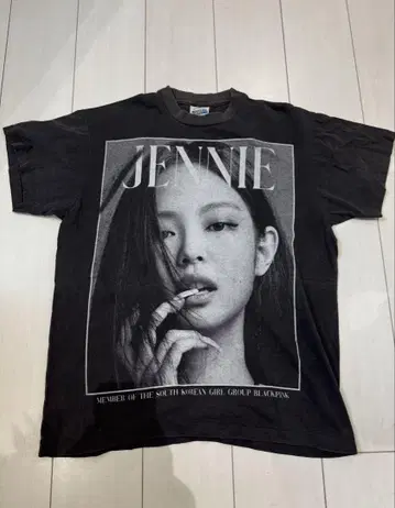 blackpink 티셔츠 Jennie 제니 black pink