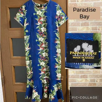 PARADISE BAY 파라다이스 베이 꽃무늬 원피스 하와이 하이비스커스