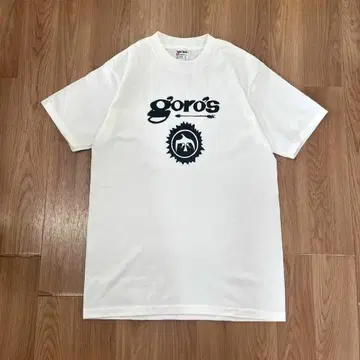 새상품 90년대 90's goro's 고로즈 티셔츠 화이트 M 초기