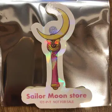 세일러문 홀로그램 다이 컷 스티커 스토어 오리지널 문