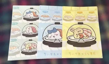 치이카와 (먼작귀) 쿠라스시 클리어 파일 3매 세트