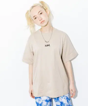 X-girl 엑스걸 베이직 로고 반팔 티셔츠 스테디셀러