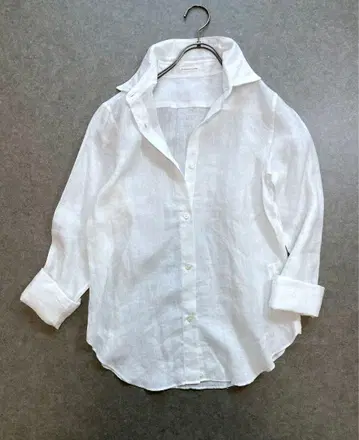 DEUXIEME CLASSE 두지엠 클라세 린넨 셔츠 일본제 38