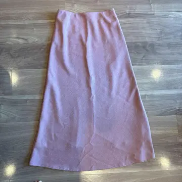 allureville 핑크 롱 스커트