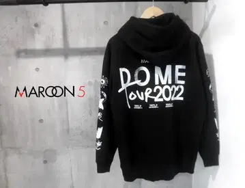 Maroon 5 마룬5 Rome Tour 2022 후드티 XL 블랙