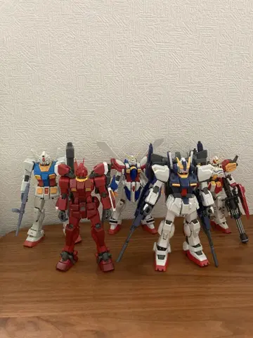 MG 건담 프라모델 세트
