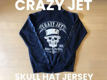 키요키바 슈스케 CRAZY JET 햇 스컬 저리 블랙 M