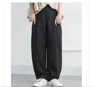 안티카   기르는 린넨 테이퍼드 팬츠