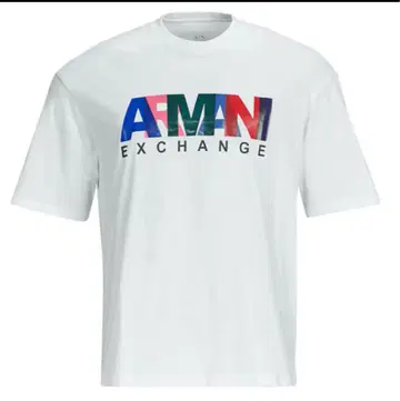 ARMN EXCHANGE 화이트 티셔츠