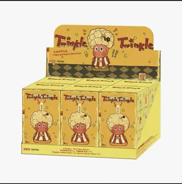새상품 POPMART 반짝반짝 리틀 스타 시리즈 봉제 인형 펜던트 BOX