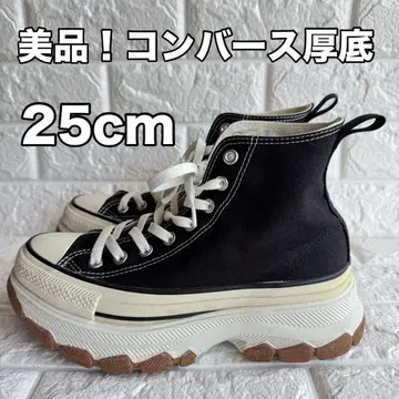 새상품급! 컨버스 ALL STAR 통굽 스니커즈 25cm