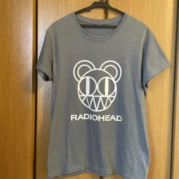 RADIOHEAD 밴드 티셔츠 그레이 반팔