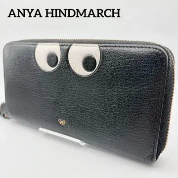 ANYA HINDMARCH 안야 힌드마치 아이즈 라운드 지퍼 지갑