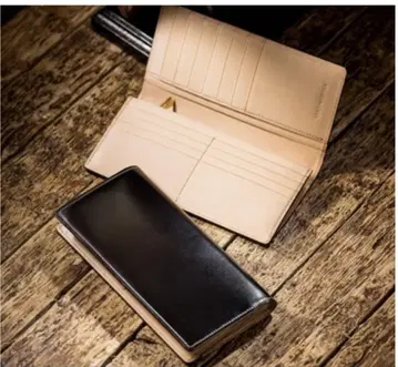 코코마이스터 요코하마 클래시컬 장지갑 클래식 브라운