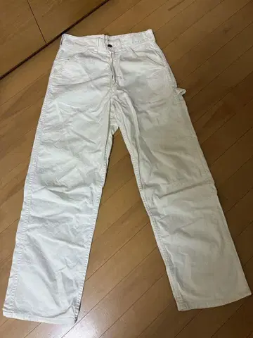 SEARS 화이트 워크 팬츠 80년대 정도