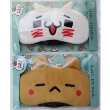 냥코와 곰 안대 2개 세트 굿즈