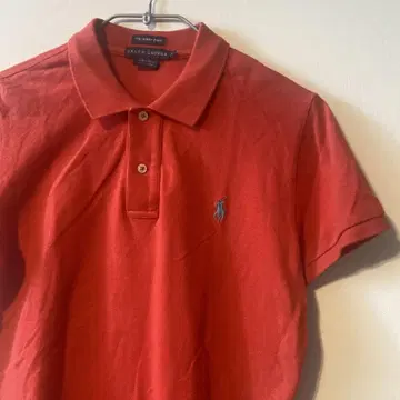 Ralph Lauren 레드 폴로 셔츠 반팔