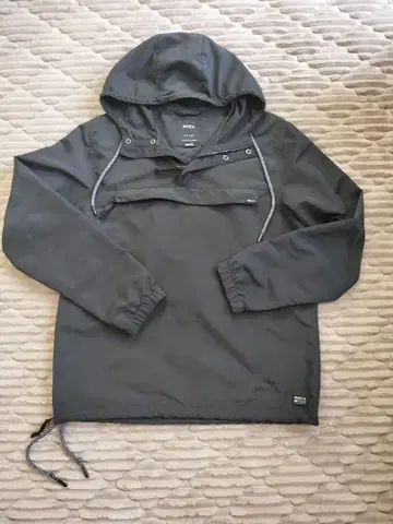 RVCA 나일론 자켓 후드 부착 블랙 AH042-756