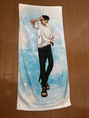 미개봉 새상품 명탐정 코난 마츠다 진페이 페이스 타월 비 온 뒤 ver