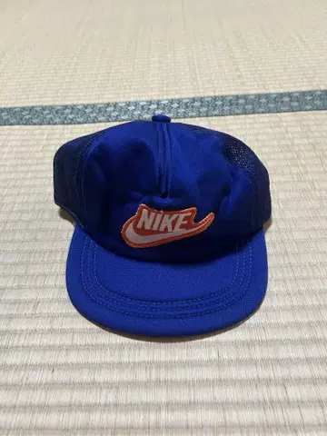 초레어 Nike 캡 파랑 80s