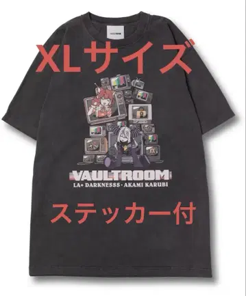 vaultroom LAPKARU TEE / CHARCOAL XL 사이즈