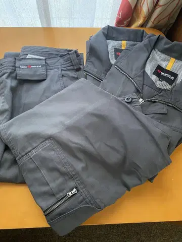 BURTLE WORKWEAR 작업복 세트 3L 그레이