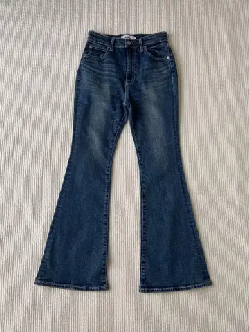 AZUL DENIM 플레어 데님 여성용 M 블루