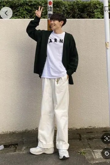 몽키타임 WHITE KATYRAGI 2P WIDE PANTS