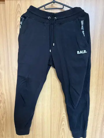 BALR. 블랙 조거 팬츠 XS