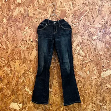 Vienus Jean 데님 팬츠 청바지 부츠 컷 인디고 S~M