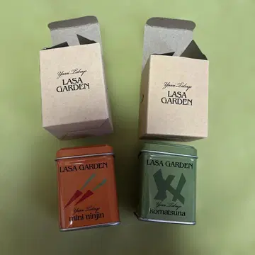 후지이 카제 LASA GARDEN 캔 세트