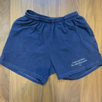 MOUNTAIN RESEARCH 팬츠 T셔츠 셋업 네이비