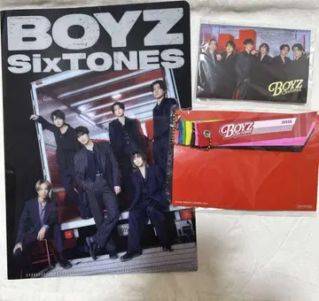 SixTONES BOYS 혜택 3개 세트