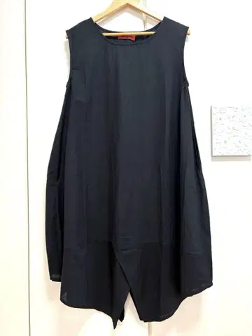 cheka 체카 원피스 코튼 린넨 혼방 블랙 가벼운 시원한 변형