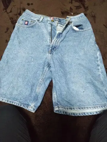 멕시코 CHAPS RALPH LAUREN 숏 팬츠 32 데님 블루