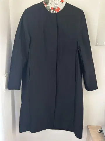 DRIES VAN NOTEN 블랙 트렌치코트