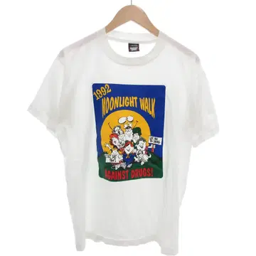 1992 Moonlight Walk Against Drugs 티셔츠